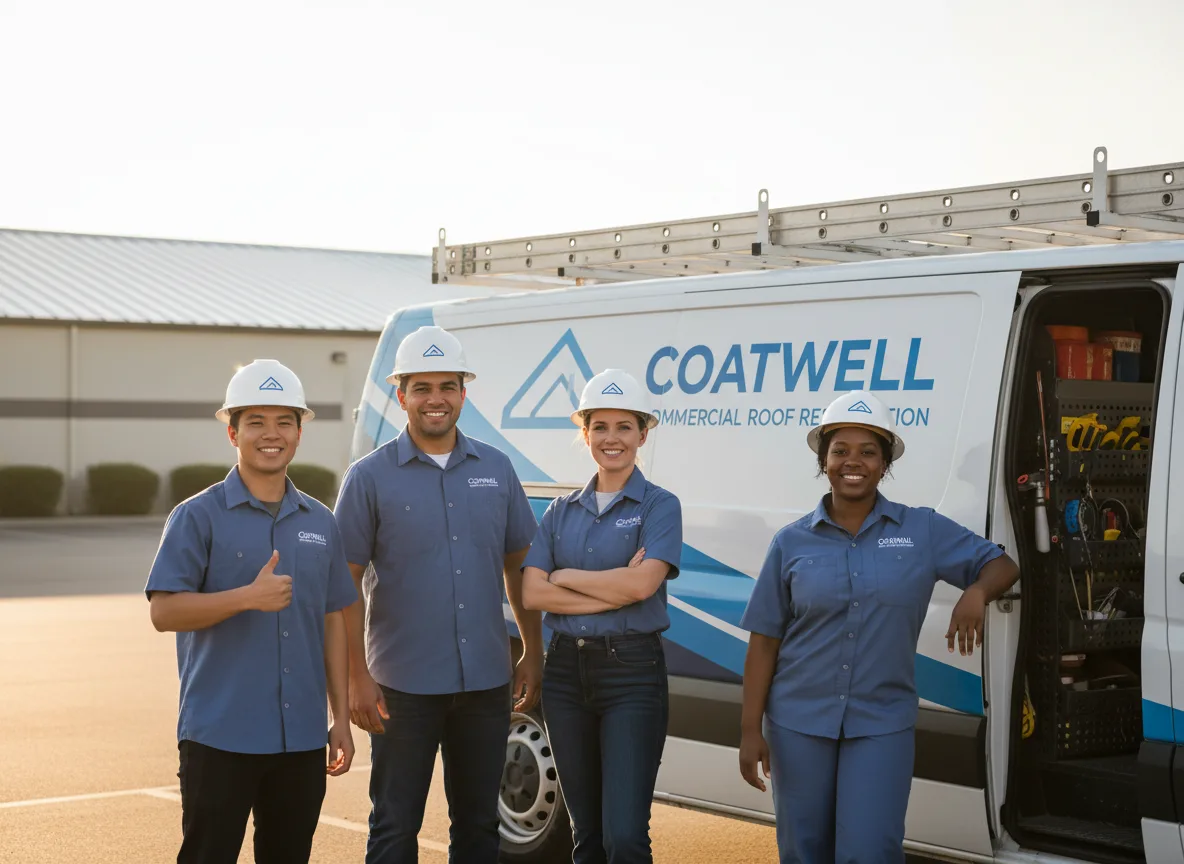 Commercial roof coating company in Creston, OH